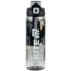 Пляшка для води пласт. "Kite" 800мл чорна №K25-1211-1(12)