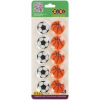 Магніти "Zibi" №ZB.4930 Kids Line М'ячик 10штх30мм