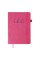 Блокнот А5 96арк. кліт. обкл. шкірзам. "Libreta" малиновий №BM.295117-29/Buromax/