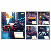 Зошит 12арк. кліт. 1В Be Fast №768004(25)(500)
