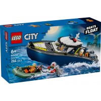 Конструктор "LEGO" Переслідування на поліцейському катері №60456