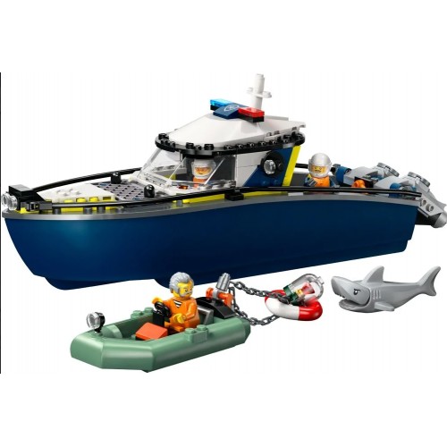 Конструктор "LEGO" Переслідування на поліцейському катері №60456