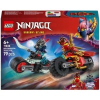 Конструктор "LEGO" Швидкісні перегони Кая на мотоциклі №71838