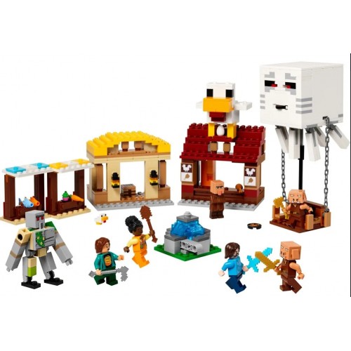 Конструктор "LEGO" Напад на село з повітряною кулею Ґаст №21273