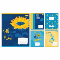Зошит 12арк. кос.лін. 1В Ukraine above all №768223(25)(500)
