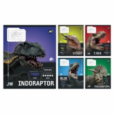 Зошит 18арк. лін. YES Jurassic World Strength and Power №767667(25)(400)