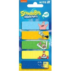 Закладка папер. "Kite" №SB25-480 Sponge Bob 5х15х50мм,100шт з малюнком