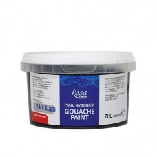 Гуашева фарба Rosa Studio чорна 280мл 3220914