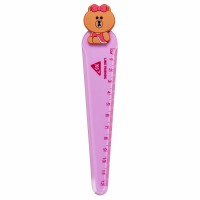 Лінійка пласт. 12см "Yes" Line Friends №370642(20)(100)