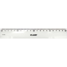Лінійка пласт. 20см "Class" Glowing прозор. №9024C(12)(576)