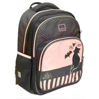 Ранець каркасний "School Case" Black Cat 2від. 3карм,39х29х16см №2521C/Class/(4)