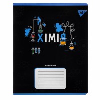 Зошит 48арк. кліт. YES Предметка-Хімія (Black) виб.гібрид,лак №767465(5)(200)