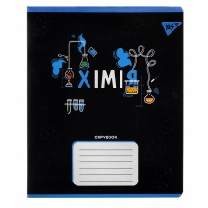 Зошит 48арк. кліт. YES Предметка-Хімія (Black) виб.гібрид,лак №767465(5)(200)