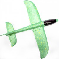 Літак пінопласт. 31см,3 кольор.,в кульку,12х36х3см №380(150)