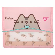 Папка для зош. B5 "Yes" №492306 "Pusheen" на рез. пласт.(12)(24)(96)