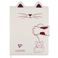 Щоденник шк. A5 PU Mousetrap 40арк. №911606/Yes/(20)
