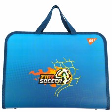 Папка-портфель "Yes" №492311 Football на блиск. з ручками(12)(48)