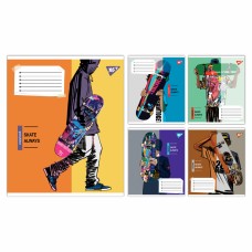Зошит 96арк. кліт. YES Skate is always №767817(5)(120)