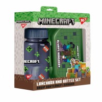 Набір ланчбокс і пляшка "Yes" Minecraft №450144(36)(72)