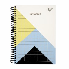 Блокнот пруж. A5 96арк. кліт. Geometry 7БЦ №152021/Yes/(20)(40)