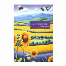 Блокнот A5 64арк. кліт. Ukrainian notebook інтегр. №152074/Yes/(20)(40)