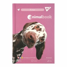 Блокнот A6 64арк. крап. Animalbook 7БЦ №152066/Yes/(20)(40)