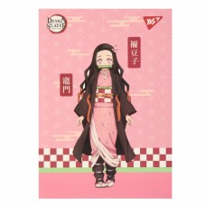 Блокнот A6 64арк. кліт. Demon Slayer інтегр. №152093/Yes/(20)(40)