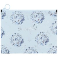 Папка "Axent" №1498-45-A Flower Symphony-2 А5+ zip-lock,на блиск.(12)