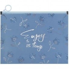 Папка "Axent" №1498-46-A Flower Symphony-3 А5+ zip-lock,на блиск.(12)