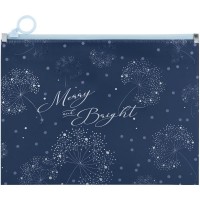 Папка "Axent" №1498-47-A Flower Symphony-4 А5+ zip-lock,на блиск.(12)