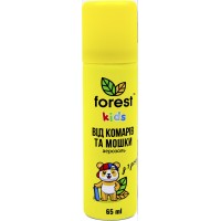 Аерозоль "Forest Kids" від комарів та мошки 65мл №2858(40)