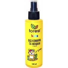 Спрей-репелент "Forest Kids" від комарів та мошки 140мл №0761(24)