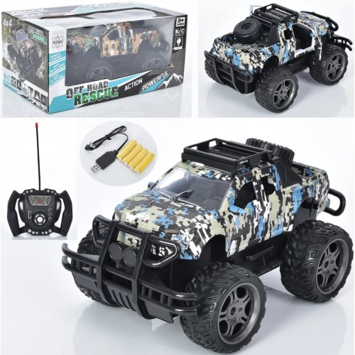 Джип RK 26см,світло,USB заряд,в кор-ці,34х19х16см,2 кольори №XS004-1B(12)