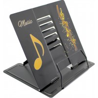 Підставка для книг "Music" №555-327-B метал.(30)(60)