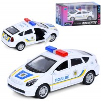 Машина інер-а "Автосвіт" 10,5см,поліція,в кор-ці,14х7х6,5см №AS-3151(60)