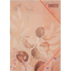 Папка "Buromax" №BM.3908-46 Arabeski А4 на рез. матова,непрозора,персикова(12)