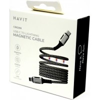 Кабель USB > Lightning Havit HV-CB6298 PD30W 1м,black
