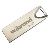 Флеш-пам`ять 64GB "Wibrand" Taipan USB2.0 silver