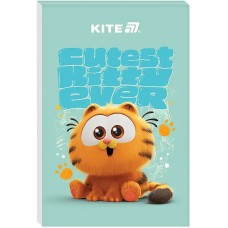 Блокнот А7 48арк. кліт. м'яка обкл. "Garfield" №GF25-224/Kite/(50)