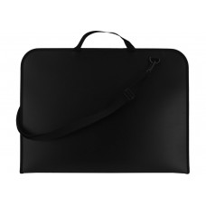 Портфель "Maxi" №MX30040 A2 пласт. на блиск.,чорний