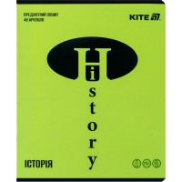 Зошит 48арк. кліт. "Kite" Предметка-Історія софт тач+УФ,Bright №K25-240-14(20)(320)
