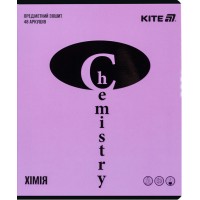 Зошит 48арк. кліт. "Kite" Предметка-Хімія софт тач+УФ,Bright №K25-240-16(20)(320)