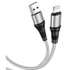 Кабель USB > Lightning HOCO X50 1м 2.4А grey
