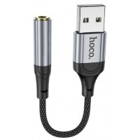 Адаптер перехідник Sound Card > Aux 3.5мм Hoco LS36