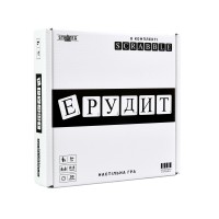 Гра "Ерудит" чорно-біла №30640/Strateg/(32)