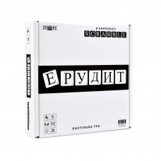 Гра "Ерудит" чорно-біла №30640/Strateg/(32)