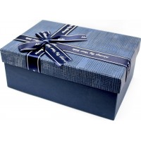 Коробка подарункова синя 225х160х95мм 993-136-139-L