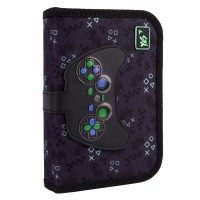 Пенал "1В" Game On! тв.,одинар.,з 2клап. №HP-04/533629(48)
