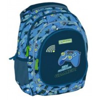 Рюкзак "School Max" Game,3від.,2карм. 39х29х17см №2522C/Class/(10)