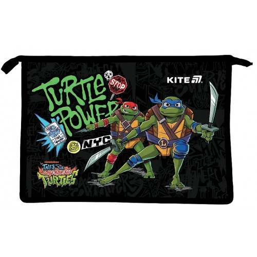 Папка "Kite" №NT25-428 А4+ Ninja Turtles на блиск.(12)